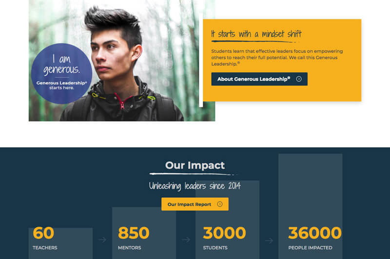 Big Idea Project website - After